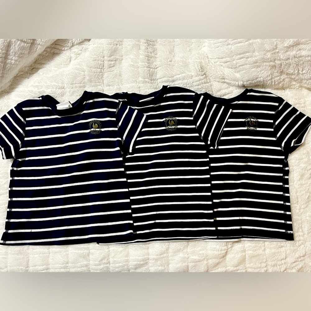🎓Primrose Schools UniSex T-Shirt Stripes📚